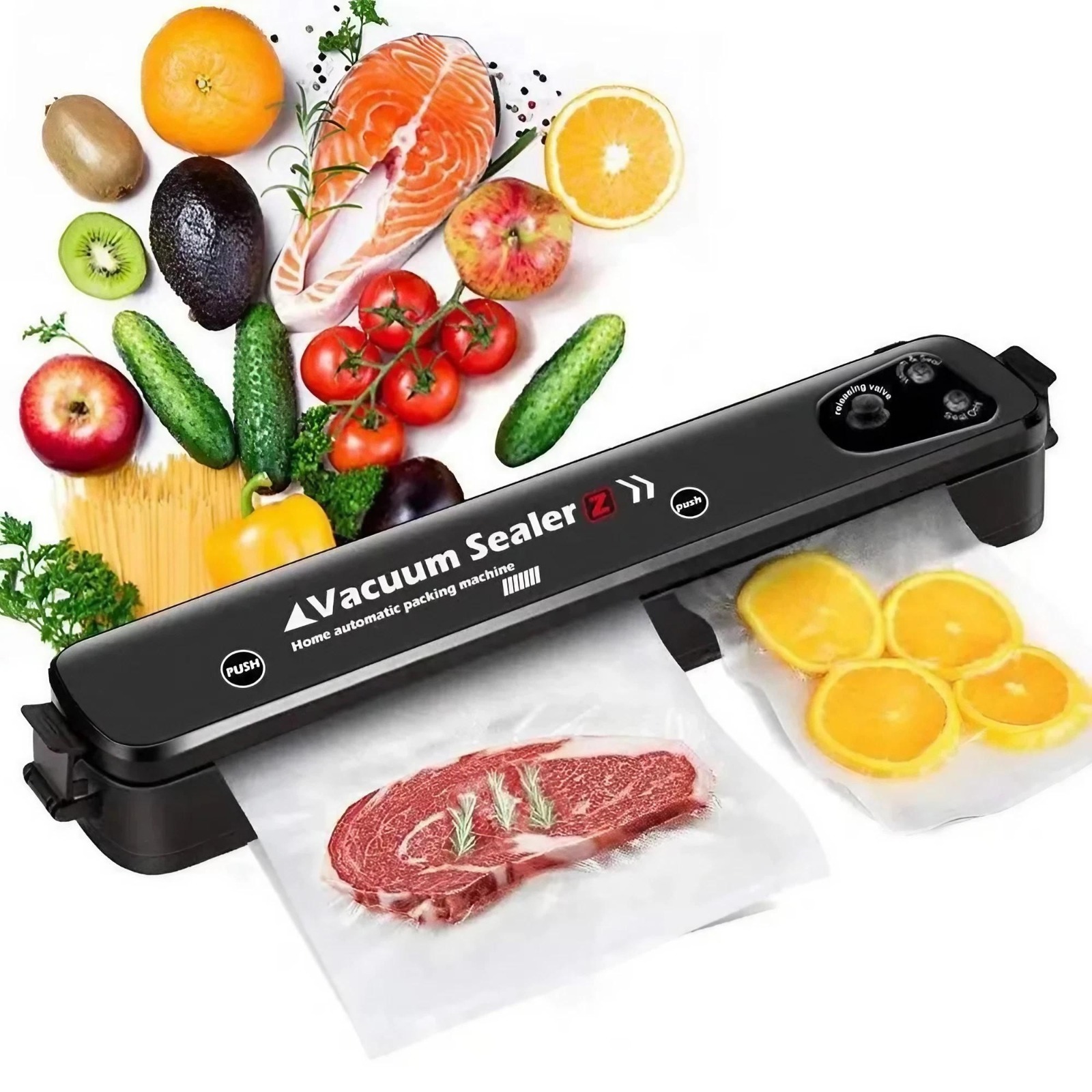 Meal Prep Vacuum Seal Containers - Automatische Vakuumiermaschine, tragbares Gerät zum Konservieren