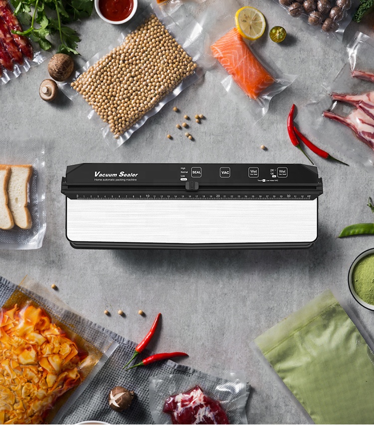 Meal Prep Vacuum Seal Containers - Elektrische Heim-Profi-Vakuumiermaschine für Lebensmittel, verbreitert die