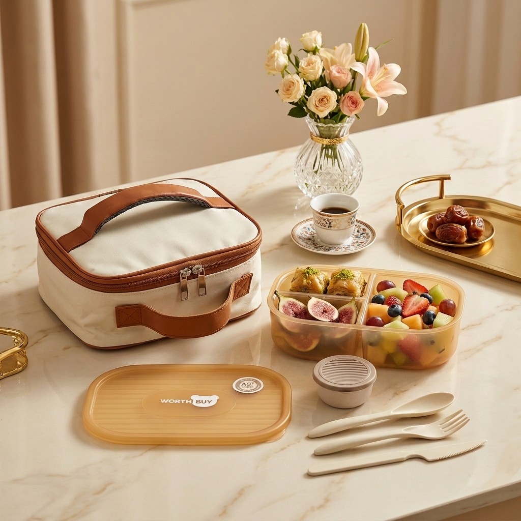 Meal Prep Japanese Food - Plastik-Bento-Box Japanische Lunchbox für Kinder und