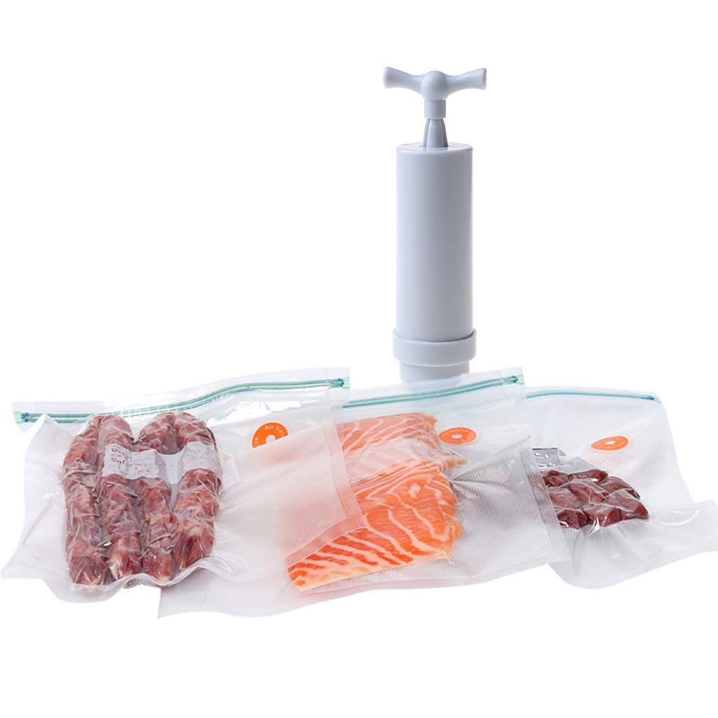 Meal Prep Vacuum Seal Containers - Pumpen-Aufbewahrungsbeutel Vakuumiergerät Manuelle Pumpe Vakuumbeutel Saugluftpumpe