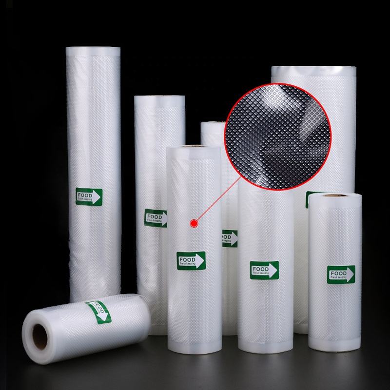 Meal Prep Vacuum Seal Containers - 500cm/Rolle Küchen-Vakuumierbeutel Wiederverwendbare Rolle Frischhaltende Lebensmittel-Aufbewahrungsbeutel
