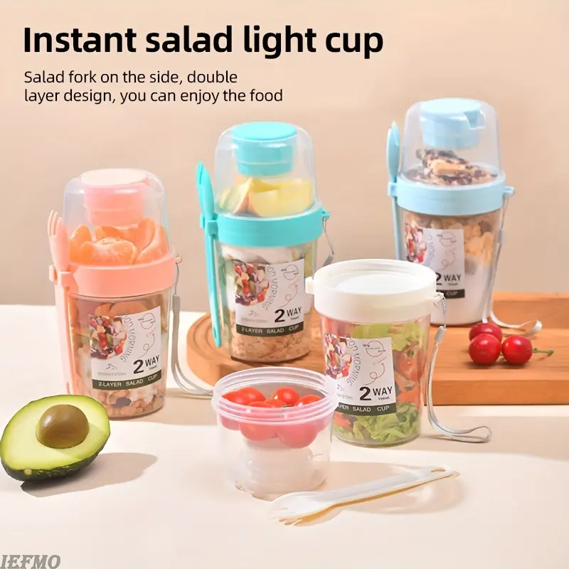 Salatschüssel-Set für unterweg – Meal Prep Yogurt Cups Bewertung und Preis
