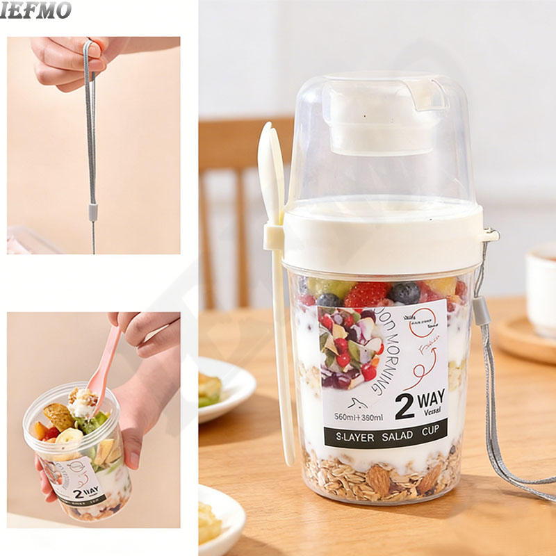 Salatschüssel-Set für unterweg – Meal Prep Yogurt Cups Bewertung und Preis