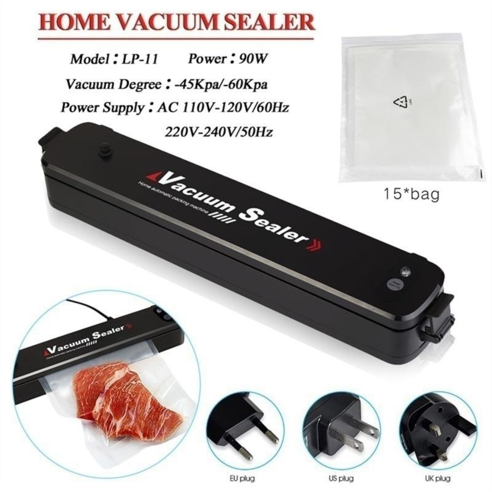 Automatische Vakuumiermaschine – Meal Prep Vacuum Seal Containers Bewertung und Preis