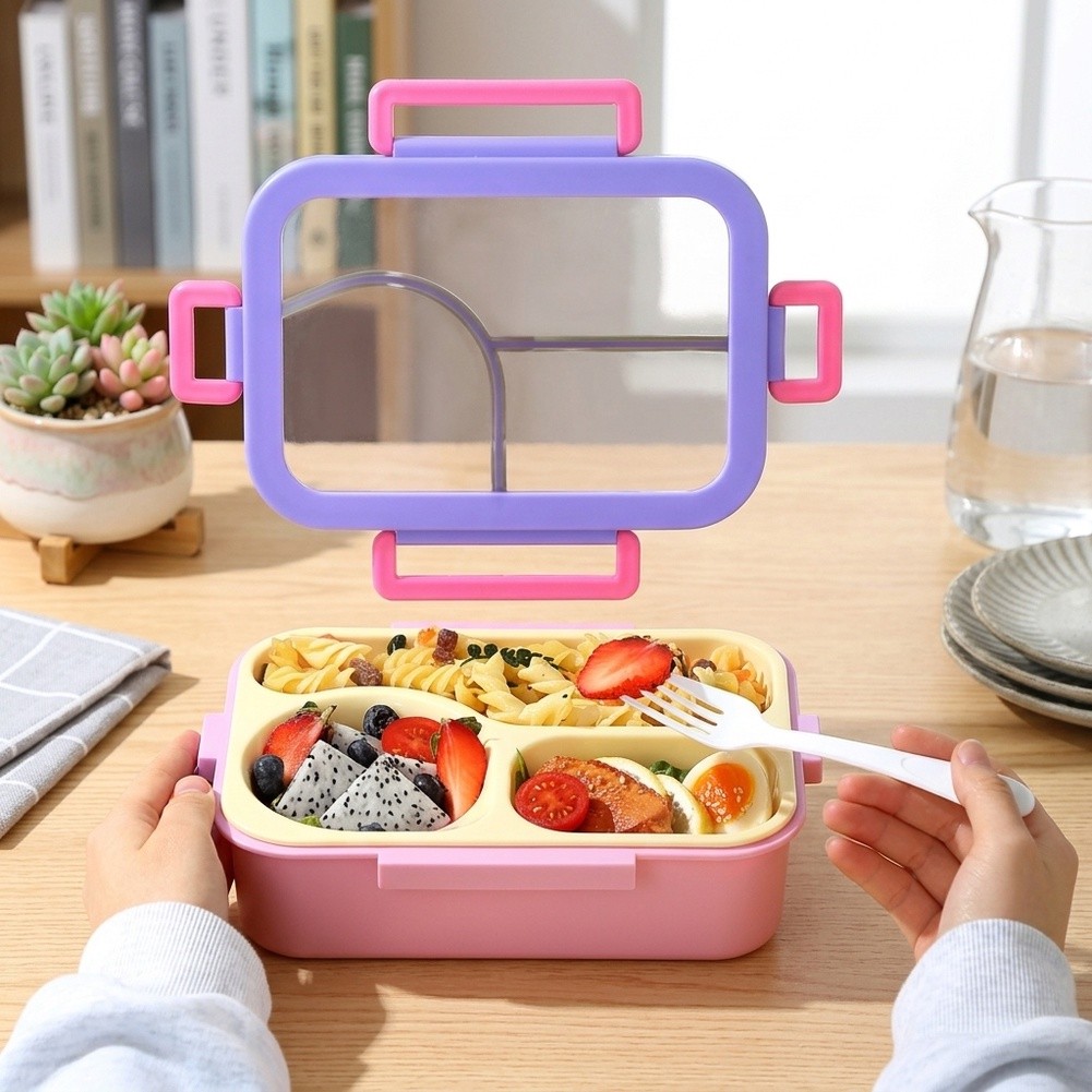 Edelstahl-Bento-Box mit 3 Fäch – Meal Prep Kits Bewertung und Preis