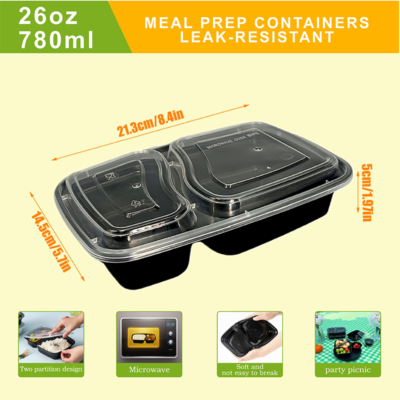 10/40er-Pack 26 oz Lunchboxen  – Meal Prep Bowl Bewertung und Preis