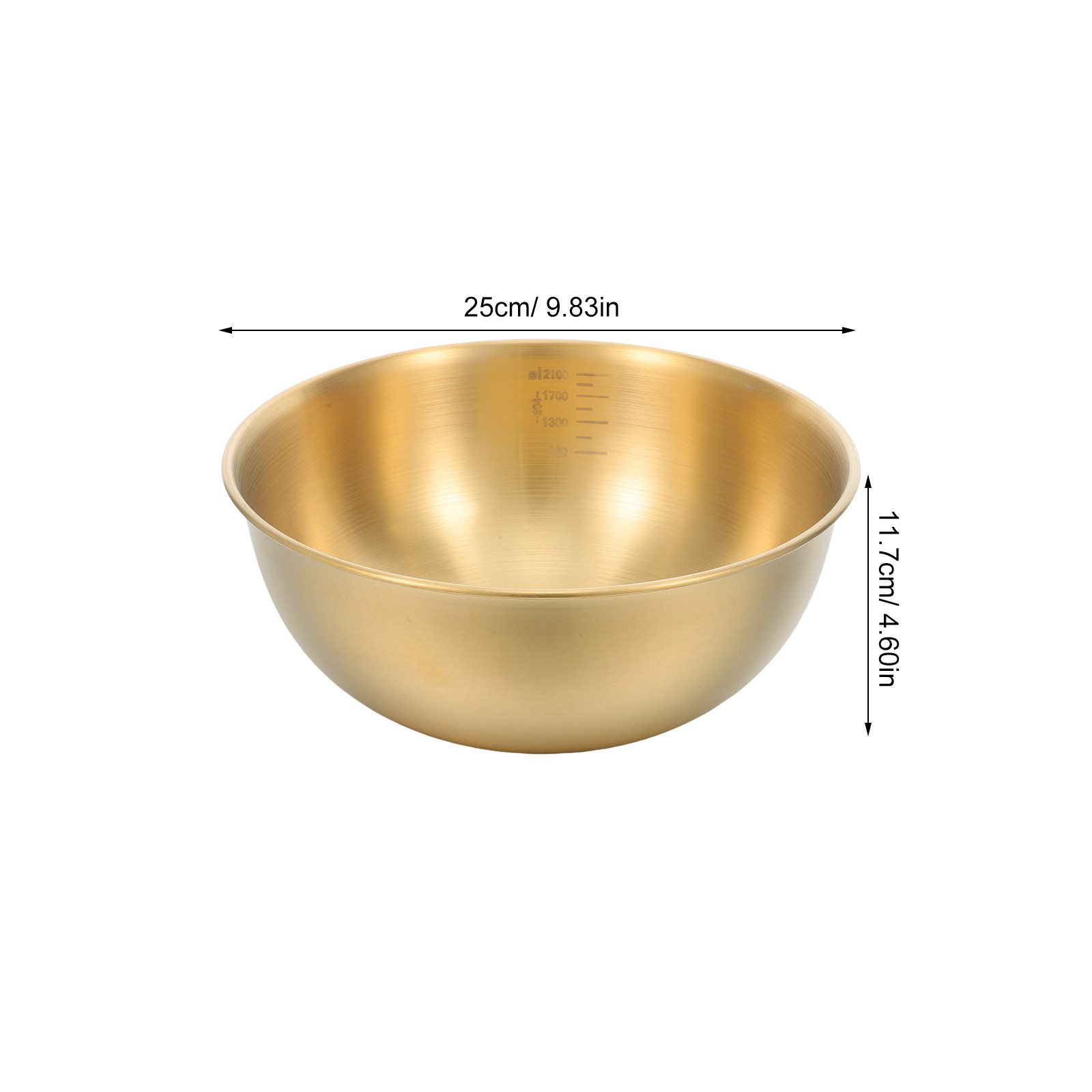 2100 ml Edelstahl-Rührschüssel – Meal Prep Bowl Bewertung und Preis