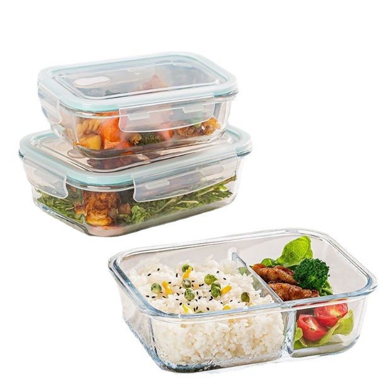Minimalistische Glas-Lunchbox  – Meal Prep Bowl Bewertung und Preis