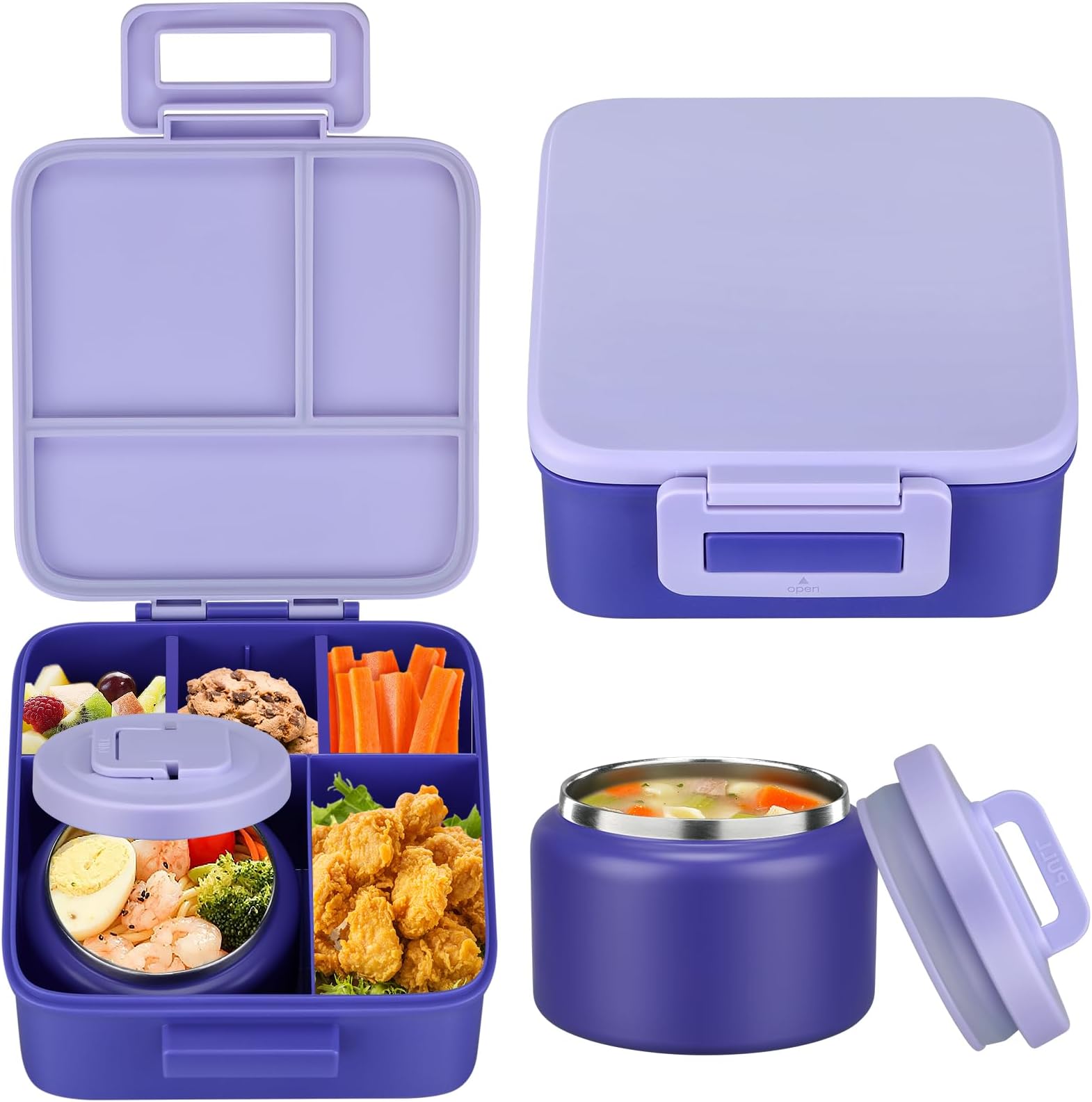 1 Set Bento-Lunchbox für Kinde – Meal Prep Kits Bewertung und Preis