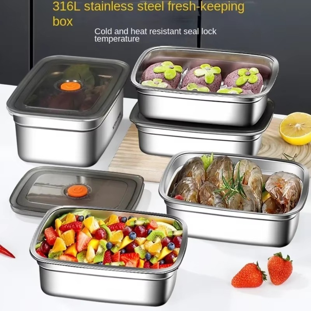 Edelstahl Camping Lunchbox Aus – Meal Prep Freezer Bewertung und Preis
