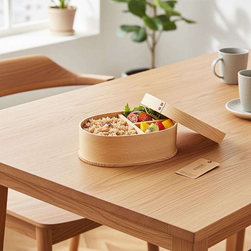 Japanische Holz-Lunchbox für K – Meal Prep Japanese Food Bewertung und Preis