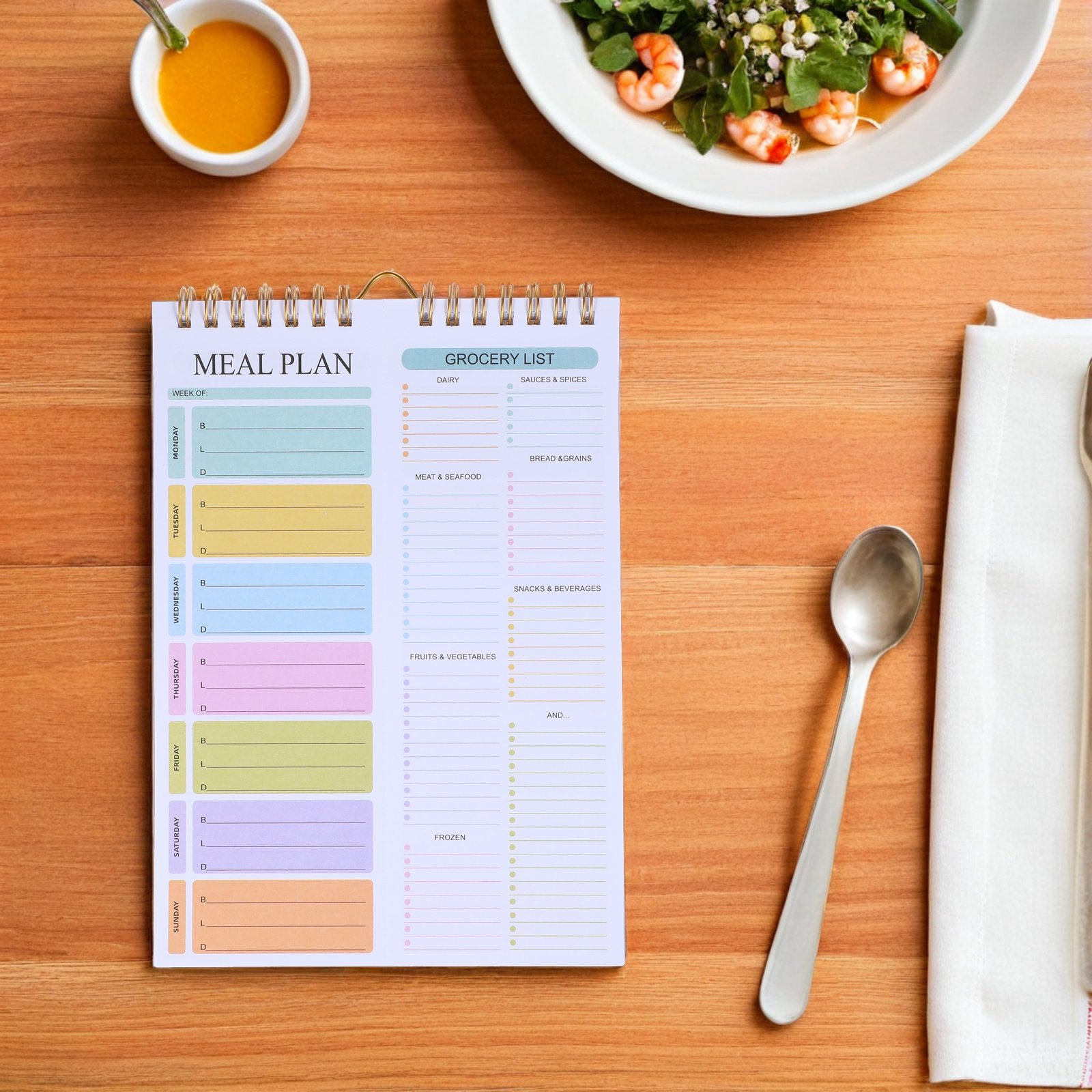 52 Blatt Wochenmenüplaner Noti – Meal Prep Grocery List Bewertung und Preis