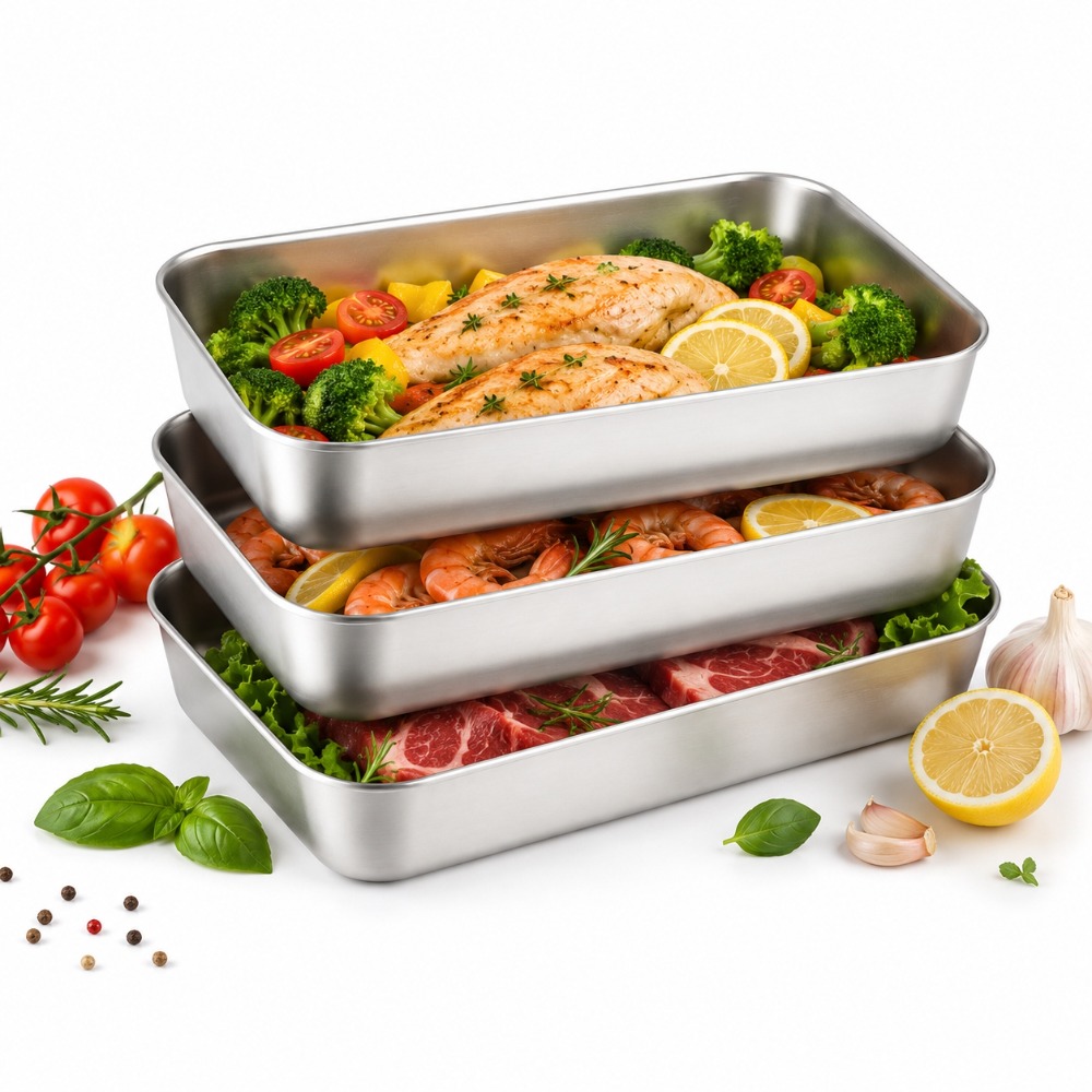 3 Stück Edelstahl-Lebensmittel – Meal Prep Kits Bewertung und Preis