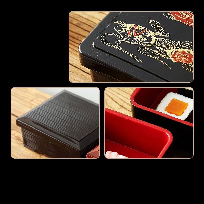 Japanische Lunchbox Sushi-Box  – Meal Prep Japanese Food Bewertung und Preis