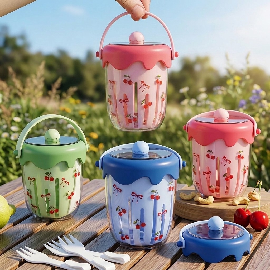 Plastikbehälter für Overnight- – Meal Prep Yogurt Cups Bewertung und Preis