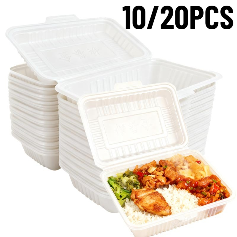 10/20PCS Einweg Mittagessen Bo – Meal Prep Bowl Bewertung und Preis
