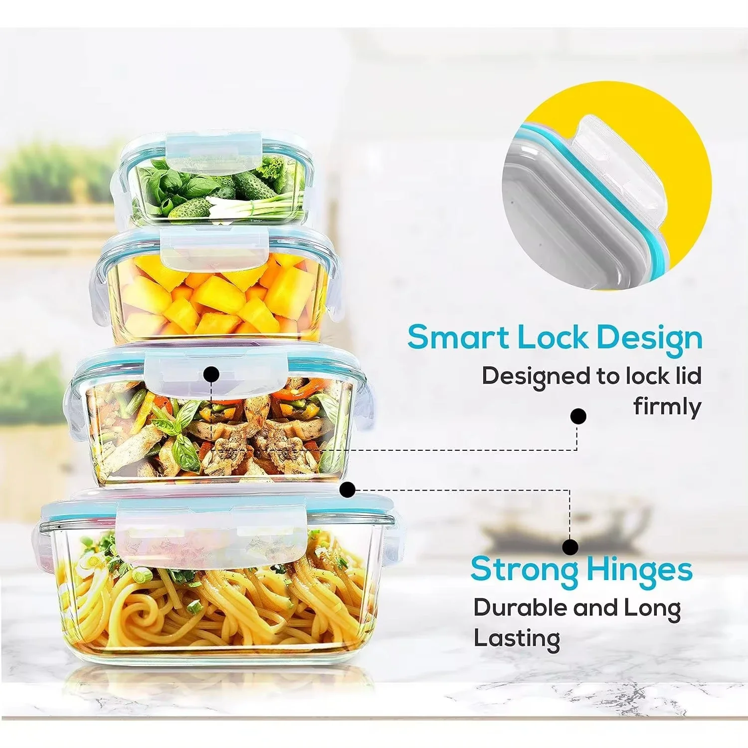 Lunchbox aus Glas, Aufbewahrun – Meal Prep Freezer Bewertung und Preis