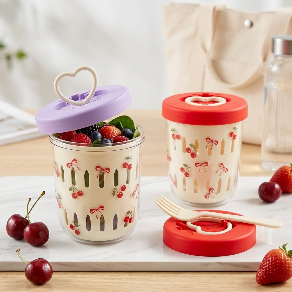 Plastik-Salatbehälter mit Deck – Meal Prep Yogurt Cups Bewertung und Preis