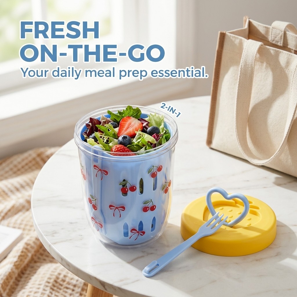 Plastik-Salatbehälter mit Deck – Meal Prep Yogurt Cups Bewertung und Preis