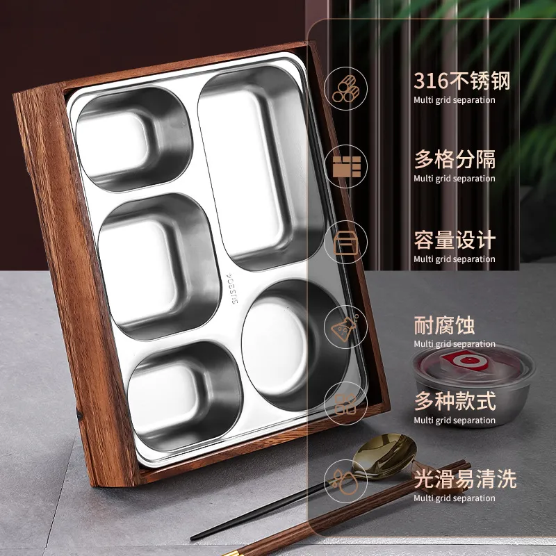 Bento-Box aus schwarzem Walnus – Meal Prep Japanese Food Bewertung und Preis
