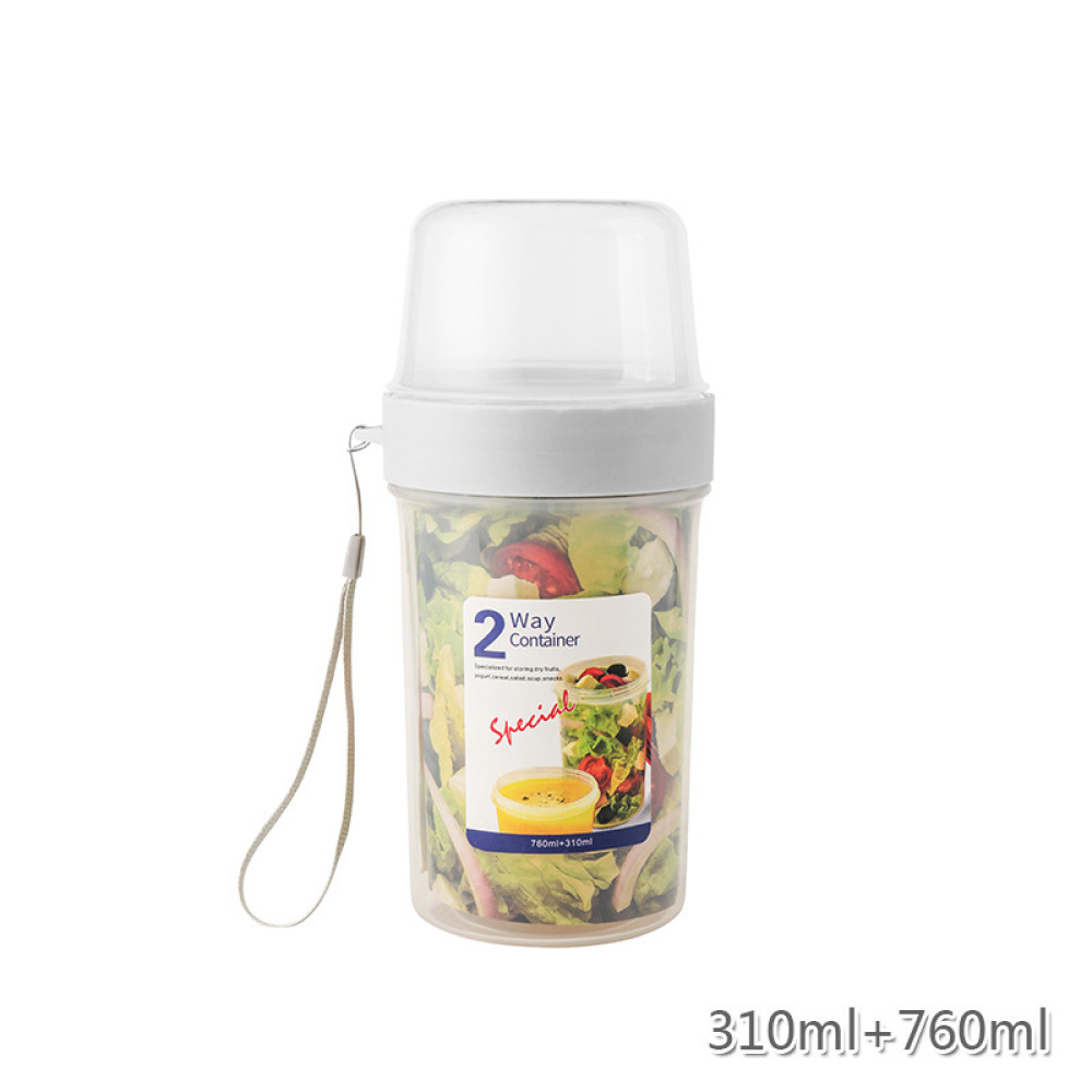 Doppelschichtiger, auslaufsich – Meal Prep Yogurt Cups Bewertung und Preis